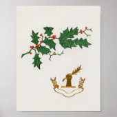 Kerstfeestdag Poster (Voorkant)