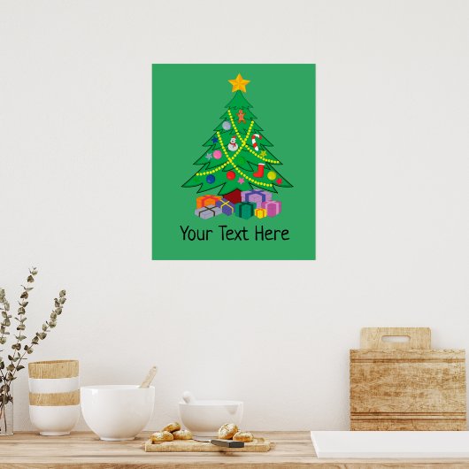 Kerstfeestdag Poster (Keuken)