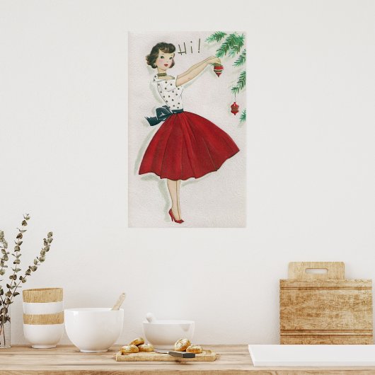  kerstfeestdag poster (Keuken)