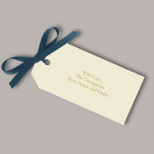 Kerstfeestdag prettig kerstfeest modern script cadeaulabel