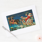  kerstfeestdag rechthoekige sticker (Envelop)