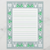 Kerstfeestdag — Recippapier (Achterkant)