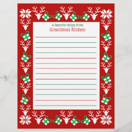 Kerstfeestdag — Recippapier