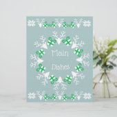 Kerstfeestdag — Recippapier (Staand voorkant)