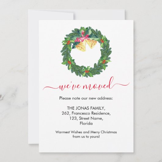 Kerstfeestdag: Red Truck Aankondiging (Achterkant)