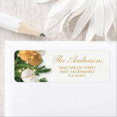 kerstfeestdag — Retouradres Etiket (Insitu)