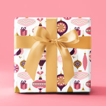 Kerstfeestdag  Retro Decorations Bauble