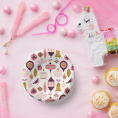 Kerstfeestdag Retro Decorations Bauble Papieren Kommen (Feest)