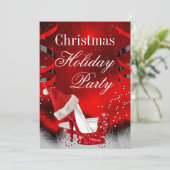 Kerstfeestdag Rood-hoge kerstkerstkerstkerstkerstk Kaart (Staand voorkant)