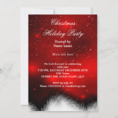 Kerstfeestdag Rood-hoge kerstkerstkerstkerstkerstk Kaart (Achterkant)