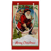  kerstfeestdag rood klein cadeauzakje (Voorkant)