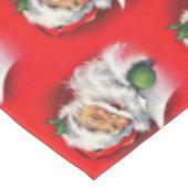  kerstfeestdag rood tafelkleed (Gekanteld)