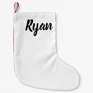 Kerstfeestdag rood wit stoppen Ryan Personal Kleine Kerstsok