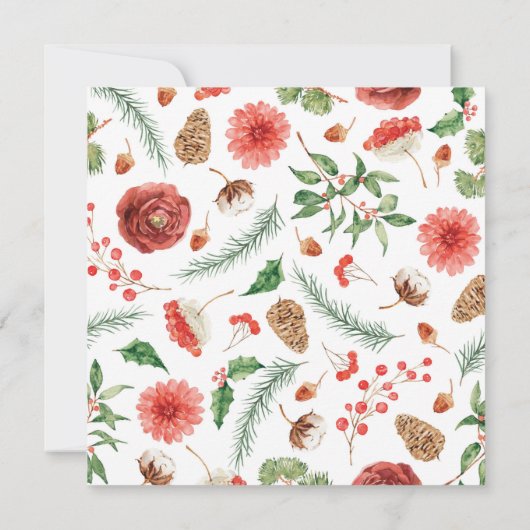 kerstfeestdag save the date (Achterkant)