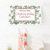 Kerstfeestdag - Seizoenfeest Spandoek (Insitu)