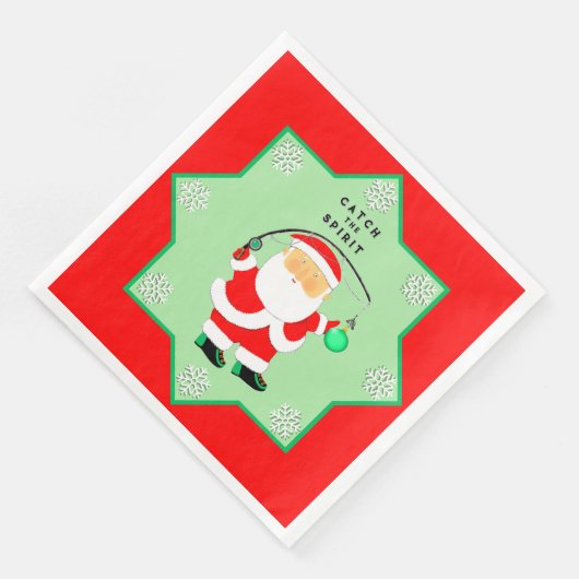 Kerstfeestdag Servet (Hoek)