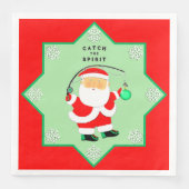 Kerstfeestdag Servet (Voorkant)