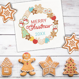 kerstfeestdag servet