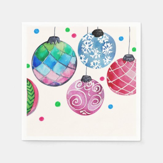 kerstfeestdag servet (Voorkant)