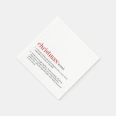 Kerstfeestdag Servet (Hoek)