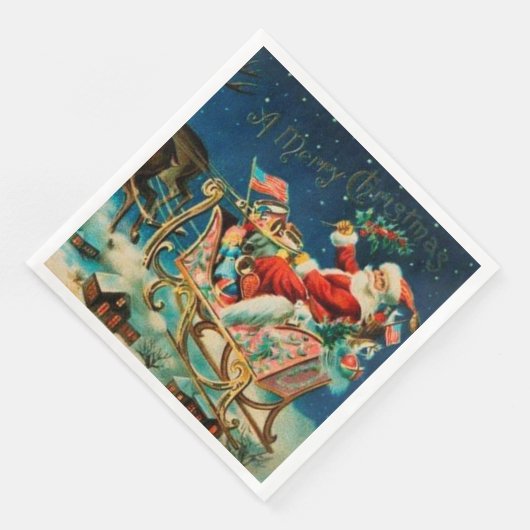  kerstfeestdag servetten (Hoek)