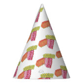 Kerstfeestdag - Snoep met kerstcadeau - foto's Feesthoedjes (Links)