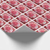 kerstfeestdag snoep pepermunt cadeaupapier (Hoek)