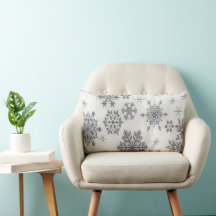 Kerstfeestdag: Snowflake Pillow
