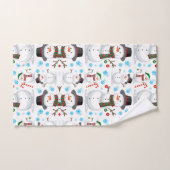 Kerstfeestdag Snowman Bad Handdoek (Handdoek)