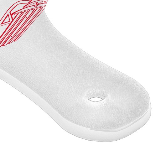 kerstfeestdag Snowman Santa Claus Snijplank (Hoek)