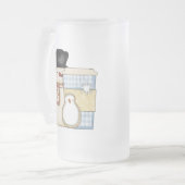 Kerstfeestdag Snowman, voorste Mok (Voorkant links)