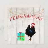 Kerstfeestdag: Spaanse begroeting met kippenrooste (Voorkant / Achterkant)