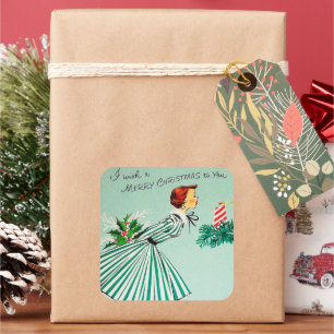 kerstfeestdag sticker