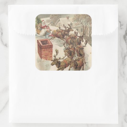 Kerstfeestdag  sticker (Tas)