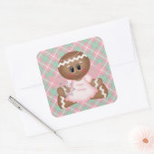 kerstfeestdag Sticker (Envelop)