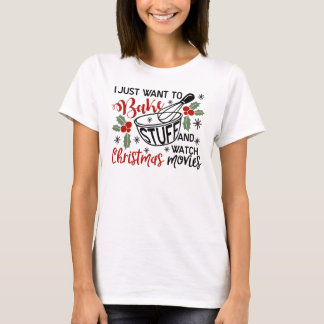 Kerstfeestdag T-shirt voor dames