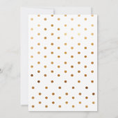 Kerstfeestdag Tea Party Kaart (Achterkant)