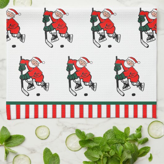 Kerstfeestdag Theedoek (Gevouwen)