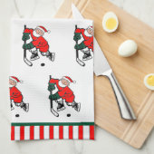 Kerstfeestdag Theedoek (Quarter Fold)