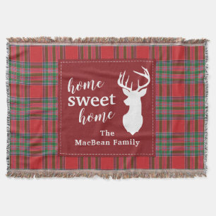 Kerstfeestdag thuis Sweet MacBean Tartan Deken