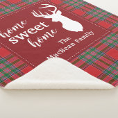 Kerstfeestdag thuis Sweet MacBean Tartan Sherpa Deken (3/4)