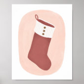 Kerstfeestdag thuisdecor Wall Art stoppen Poster (Voorkant)