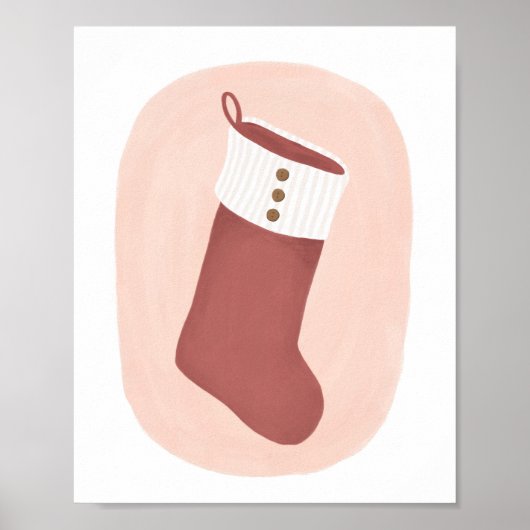 Kerstfeestdag thuisdecor Wall Art stoppen Poster (Voorkant)