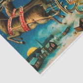 kerstfeestdag tissuepapier (Detail)