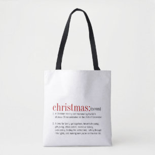 Kerstfeestdag Tote Bag