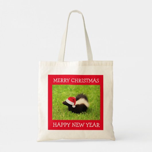 kerstfeestdag tote bag (Achterkant)