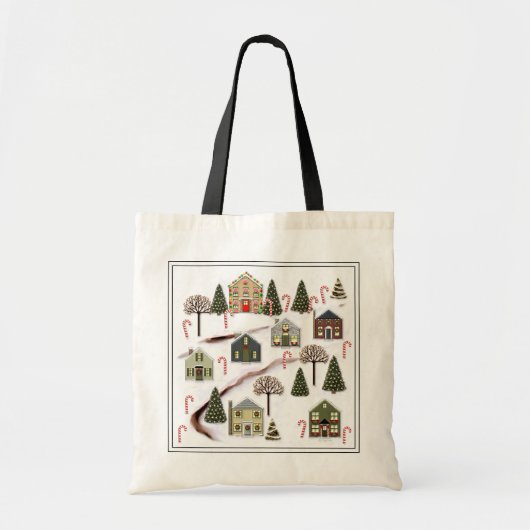 Kerstfeestdag Tote Bag (Voorkant)