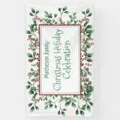 Kerstfeestdag - Verhangen Spandoek (Verticaal)