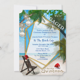 kerstfeestdag Verloving Kaart