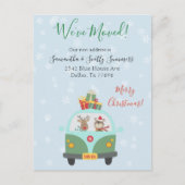 Kerstfeestdag Verplaatsende aankondiging We zijn v (Voorkant)